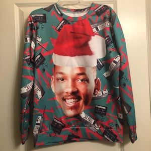 Will Smith Christmas sweater